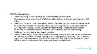 190. CDR (Corporate Debt Restructuring)