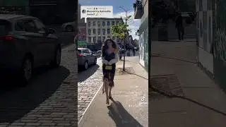 Walking Down the Street #nyc #reaction #shorts #style #aphrodite  #classy #elegant #model #viral
