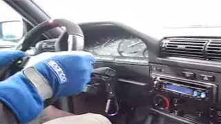 E30 In Car Driver View - Birdshot IV Racing