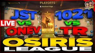 Osiris League Semi Finals : JST vs OneV / 1021 vs TR