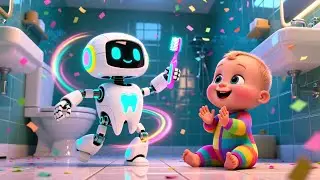 Brush Time with Baby Fun ✨🍼 | Kids Fantasy Song | Learn Clean Teeth and Happy Routines