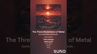 The Three Musketeers of Metal 1 - New Generation Metal Songs 2024
