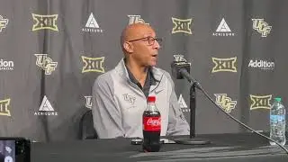 What UCF basketball coach Johnny Dawkins said before Kansas Jayhawks game