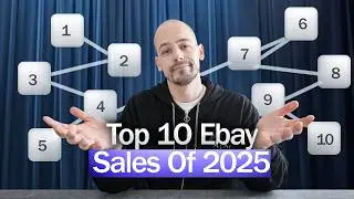 Мои 10 лучших продаж на eBay в 2025 году как продавца из Канады.