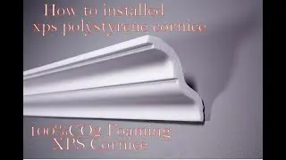 Карниз из пенополистирола - Как установить карниз из пенополистирола XPS