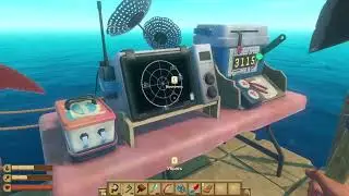 Raft 2021) 2022 с делали улей первые соты новые деревья приближаемся к 4 концовке игры!! Часть 40