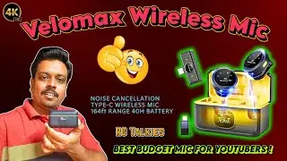 This Budget Wireless Mic Surprised Me! 😍 Velomax Mic Review | YouTube & Vlogging