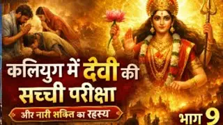 कलियुग में देवी कैसे भक्तों की परीक्षा लेती हैं? | Devi Bhagwat Purana Part 9 | Adi Shakti Leela
