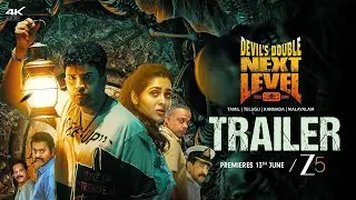 Devil's Double Next Level Official Trailer (Tamil) | ZEE5 | Santhanam | Geethika | Watch Now