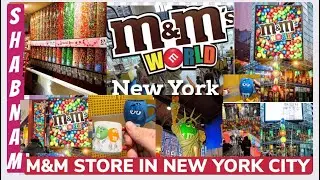 Aaj hum ghey M&M store New York City time square shabnam vlogs #short #candy #stores