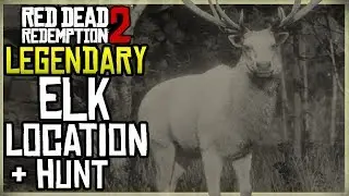 ГДЕ НАЙТИ ЛЕГЕНДАРНОЕ МЕСТО ДЛЯ ЛОСЯ + ОХОТА - RED DEAD REDEMPTION 2