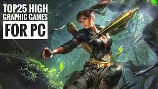 Top 25 games for 6gb and 8gb ram  // 2gb vram  ultra high graphics game for pc // by TEN9GAMES