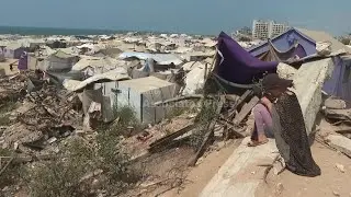 War-weary Palestinians react to Israel's plans to take Gaza City