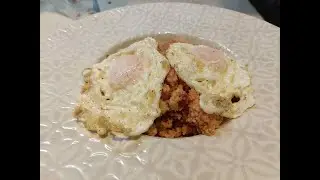 CUSCUS CON HUEVO FRITO