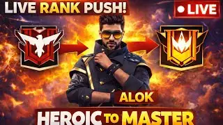 FREE FIRE LIVE RANK PUSH LIVE 🔴 LIVE 🔴