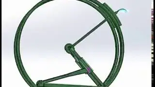 Double Rocker - 4 Bars mechanism