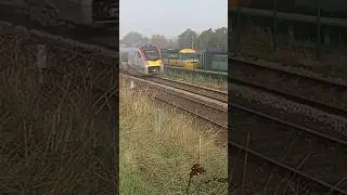 Greater Anglia Class 755 passing Intercity 125 HST at Great Yarmouth Sidings #train #railway