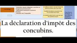 Concubinage : comment faire la déclaration d'impôt et l'optimiser?