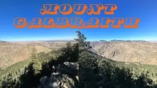 Rainy Hike Up Mount Galbraith Loop!