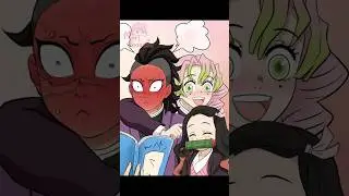 Double RIZZ!💖 GRADUATION ALBUM Genya x Muichiro&Mitsuri | #KimetsuNoYaiba の卒業アルバム #Sasuke #anime