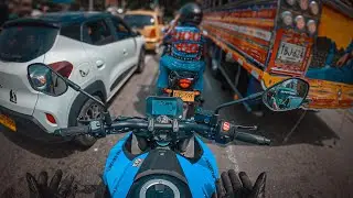 El Loquini Prueba La Suzuki GSX-8S en Ciudad Medellín