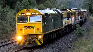 May 2020 - Alcos and 49s on SSR Maldon Grain heading South - 4k