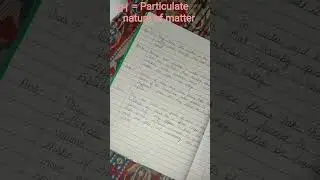 class 8 NCERT science chapter 7 particular nature of matter #music #study