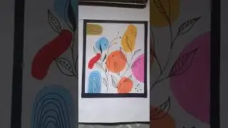 Boho design drawing colourful 🎨✍️ Boho Patterns 🎨#ytshorts #bohoart #art #colourfulart