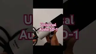 Universal Audio SD-1 Unboxing and Сonnection Microphone #unboxing #universalaudiosd1 #microphone