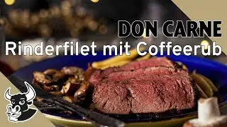 Rinderfilet mit Coffee-Rub 🎄| REZEPT | DON CARNE