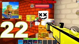 Cops and Robbers: FPS Mini Game - Gameplay Walkthrough Part 22 - Gold Bazooka (Android Games)