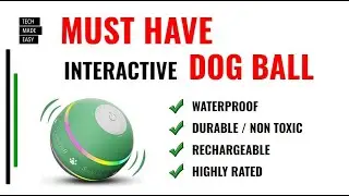 MUST HAVE Interactive Ball for Dogs and Puppies Barhomo Interactive Ball