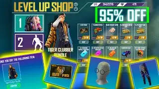 Free Fire Best Level Up Shop Event  | I Brought All Items In Level Up Shop Event | Free Fire