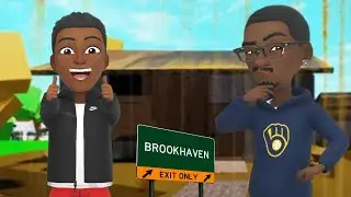 Dad Visit Son SECRET AGENT HOUSE in BROOKHAVEN RP