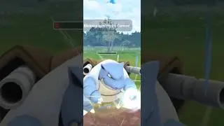 BLASTOISE is pretty strong in PokemonGo Battle Single Type Cup