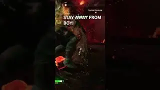 Stay Away from BOY!   #gowkratos #atreus #gaming #muspelheim #draugr #leviathanaxe #shorts