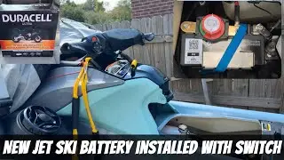 ✅Jet Ski Battery Disconnect: Easy Switch Installation | Prevent Battery Drain ￼| 