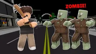 Brookhaven But ZOMBIES SPAWN At NIGHT.. (Roblox)