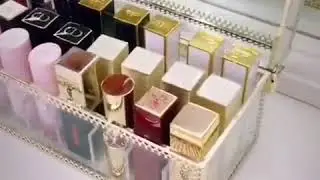 Stunning Vanity Lipstick Holder Dust Free Glass Transparent Lip Gloss Eye Liner Vanity Cabin Reviews