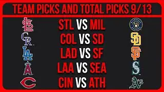 MLB Picks Today 9/13/25 | MLB Picks & Predictions Today 9/13/25