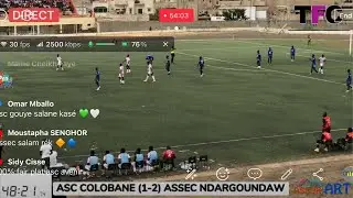 🔴DIRECT)2MTASC COLOBNE🆚ASSEC NDARGOUNDAW Coupe du maire de la Ville de Rufisque Stade NgalandouDiouf