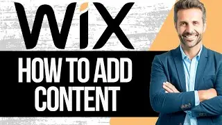 Как добавить контент в онлайн-программы Wix