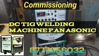 Tig Welding machine commissioning, panasonic IGBT tig welding machine ,Tig Welding machine.