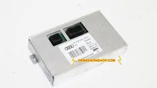 Audi Q7 OEM Headlight Ballast D3S Bulb Wires DRL Control Module Projector Bowl Lens Cover Replace