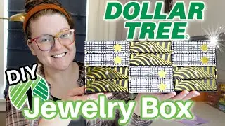 *STUNNING* Jewelry Box DIY | Dollar Tree | Easy Project!!!