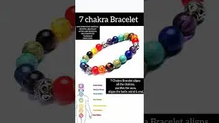 7 chakra bracelet benefits in hindi #7chakra #shortsvideo #shorts