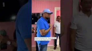 Dr. Irfaan Ali Visit Granny In her New Home - Guyana President - Government Housing Project