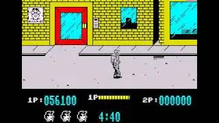 Target; Renegade - Level 2 - ZX Spectrum - Imagine Software (1988)