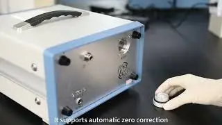 Infrared carbon monoxide and carbon dioxide analyzer CO/CO2 detector