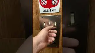 #vintage Eastern #elevator at a Sketchy Motel
